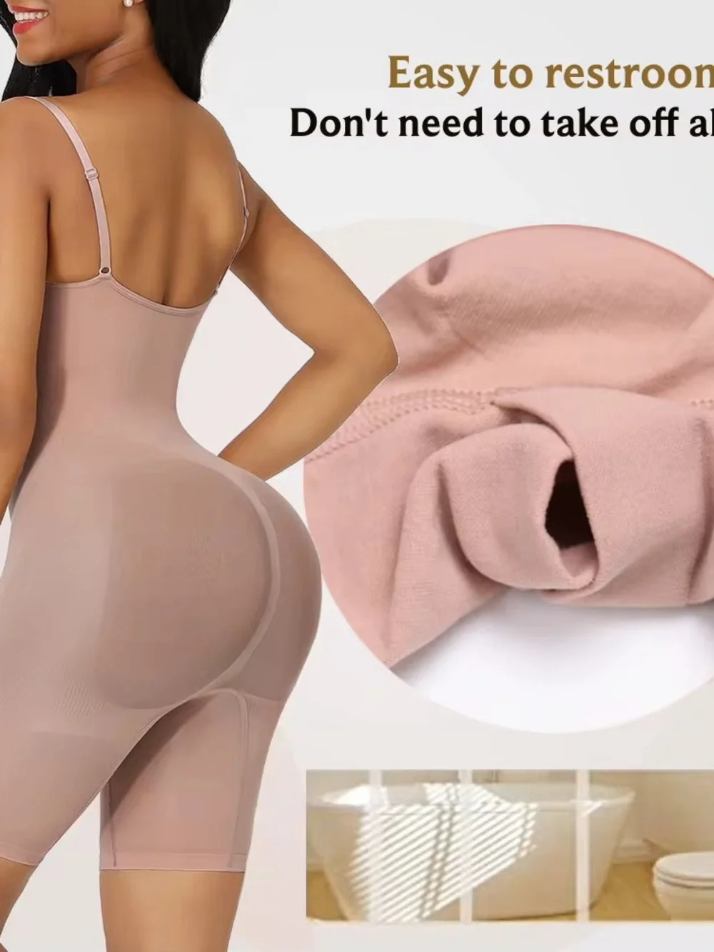 Seamless Full Body Shapewear - Butt Lifting Bodysuit